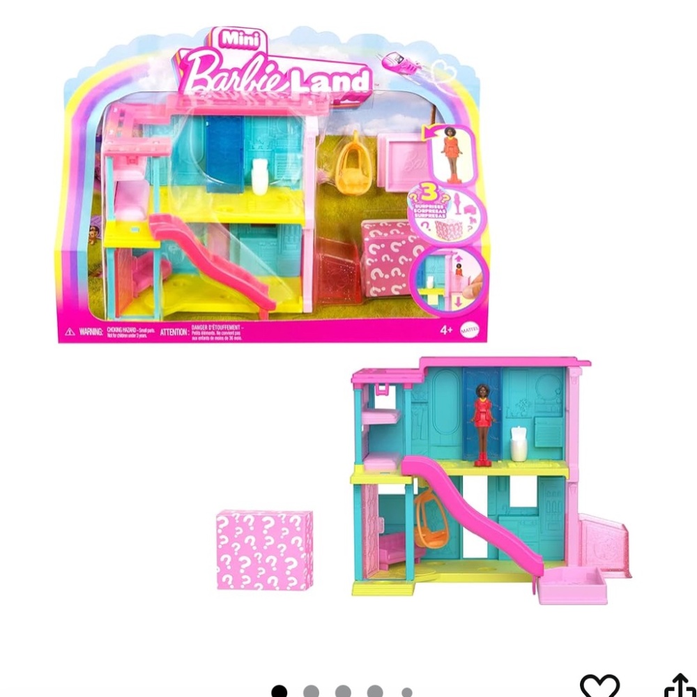 Barbie Mini BarbieLand 🛝Dreamhouse with Private Jet